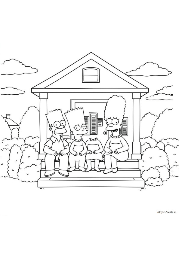 The Simpsons Coloring