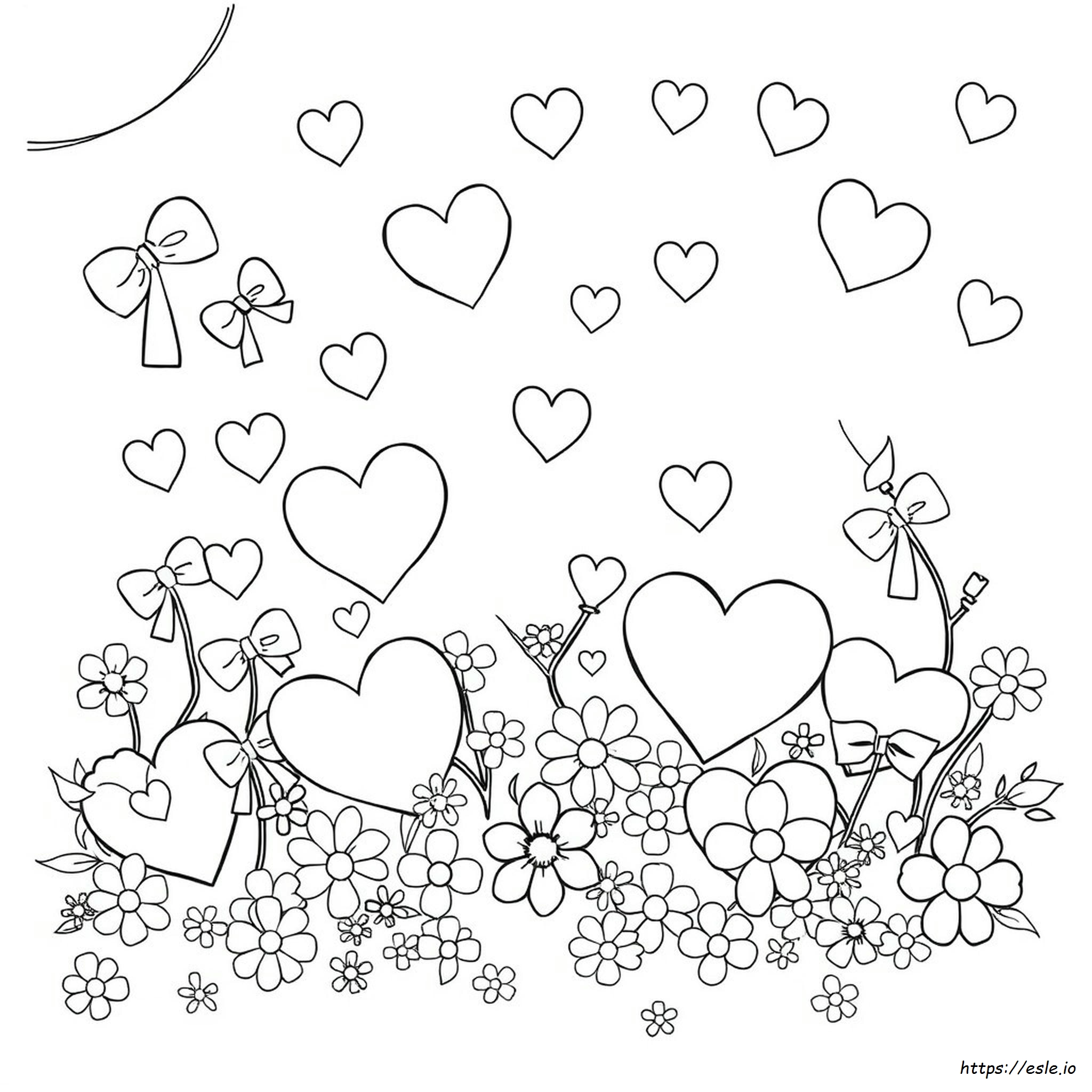 Valentinstag Herz Zum Ausmalen