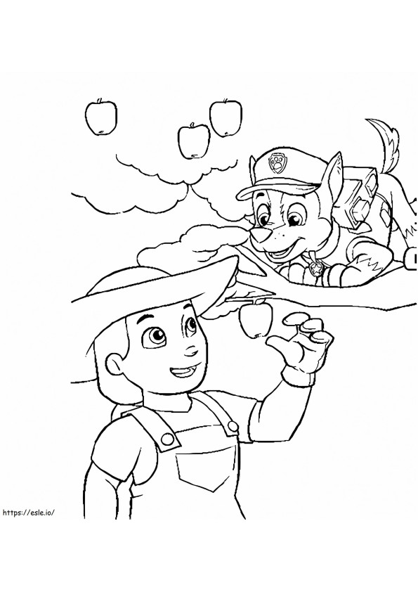 Chase Paw Patrol 30 coloring page