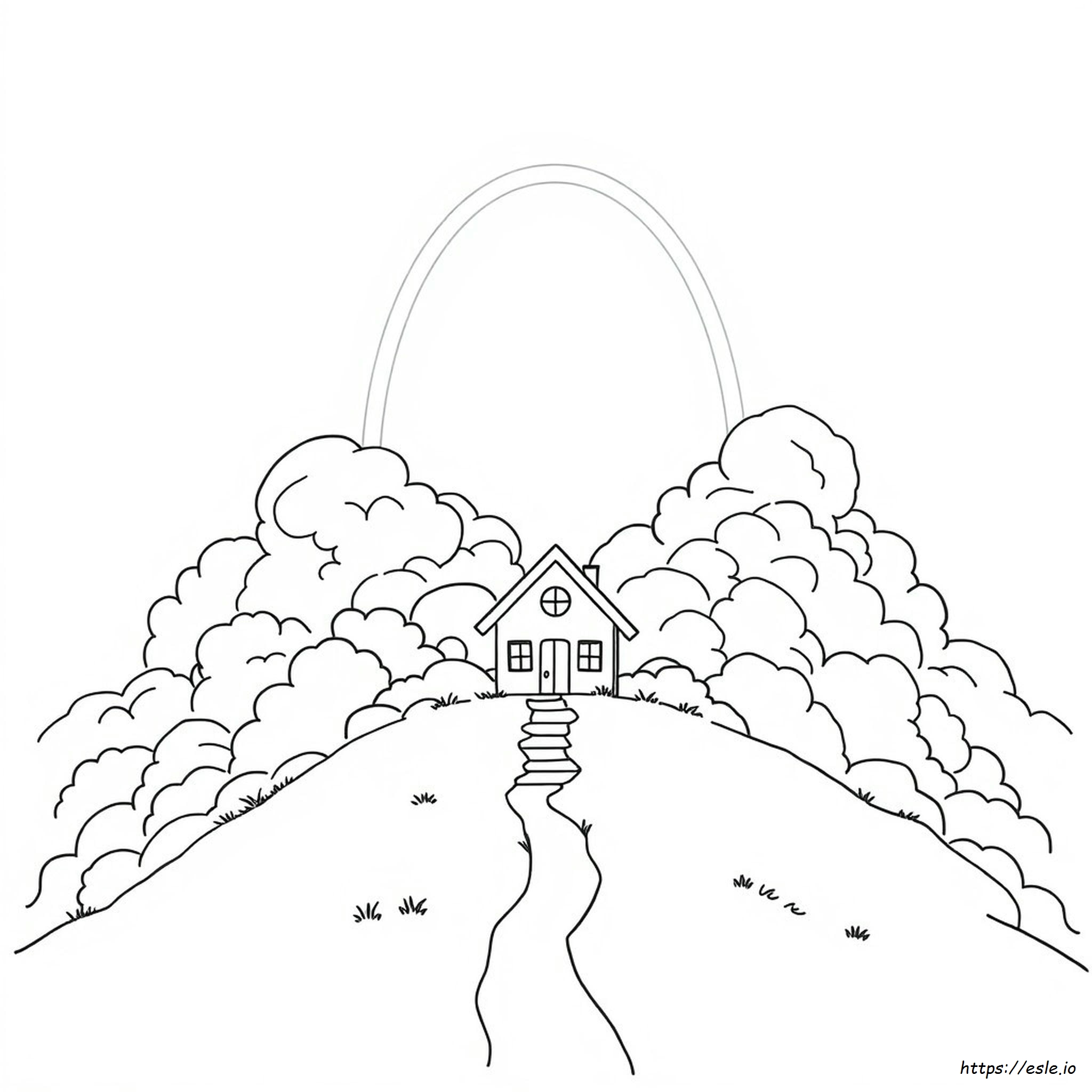 I Lived In Heaven Coloring Page