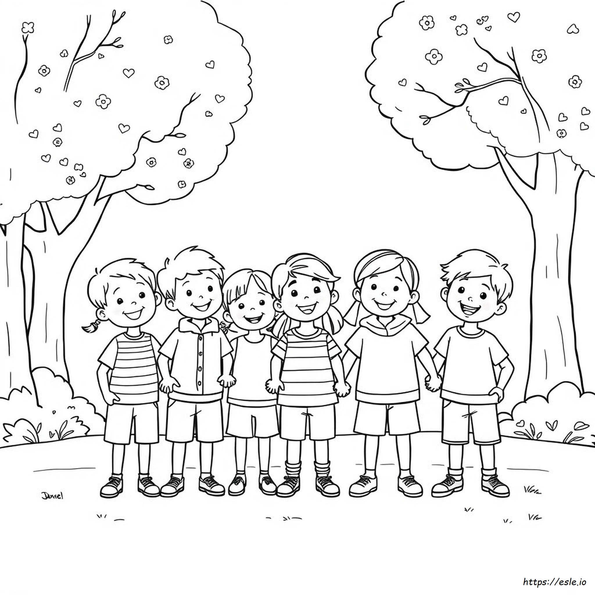 Daniel Și Prietenii Lui De Colorat