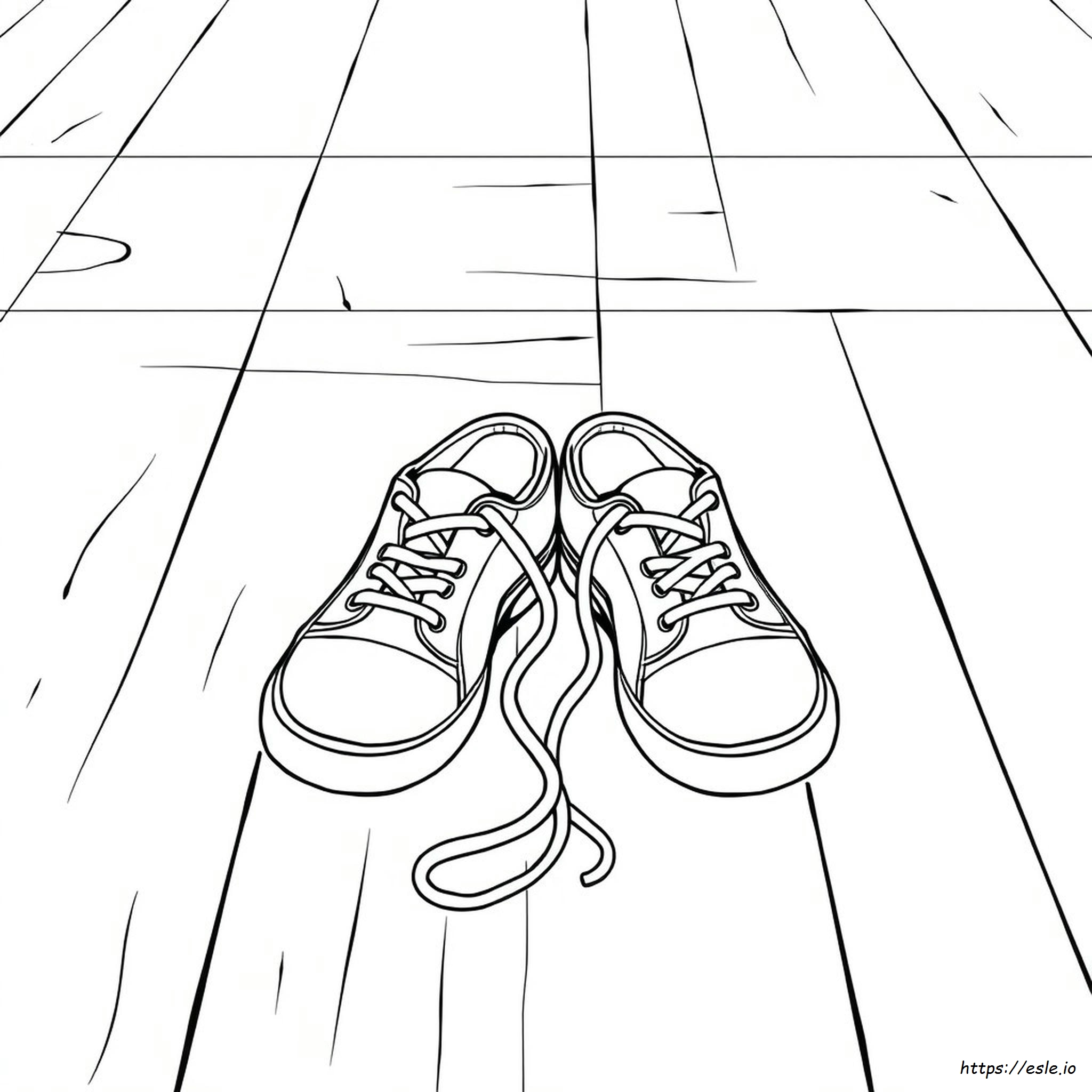 Coloring Pictures Of Shoes