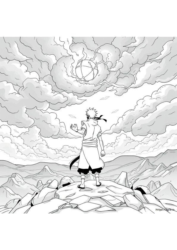 Sasuke Kleurplaten Rinnegan