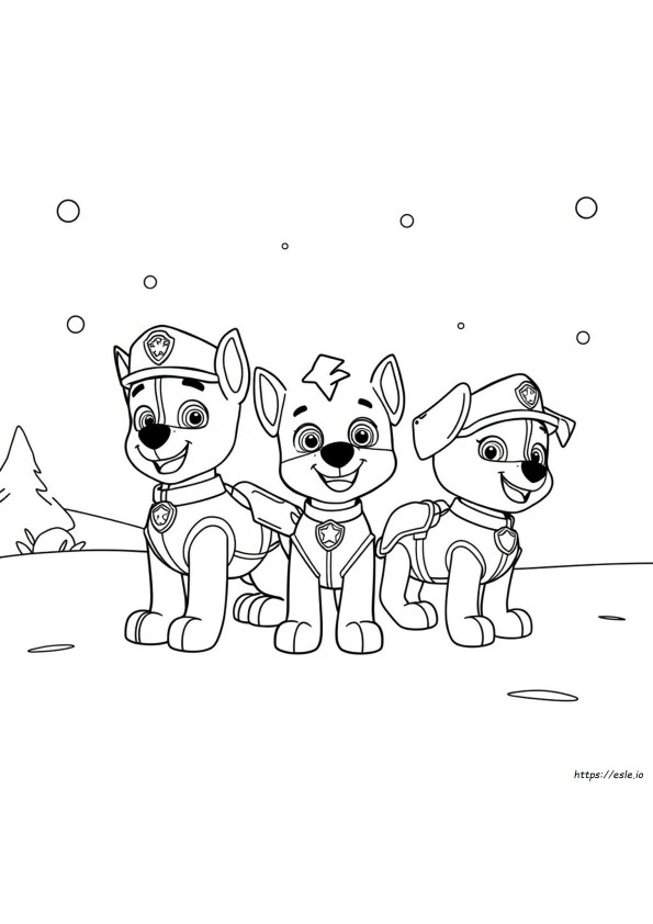 Paw Patrol Coloring Pages Online