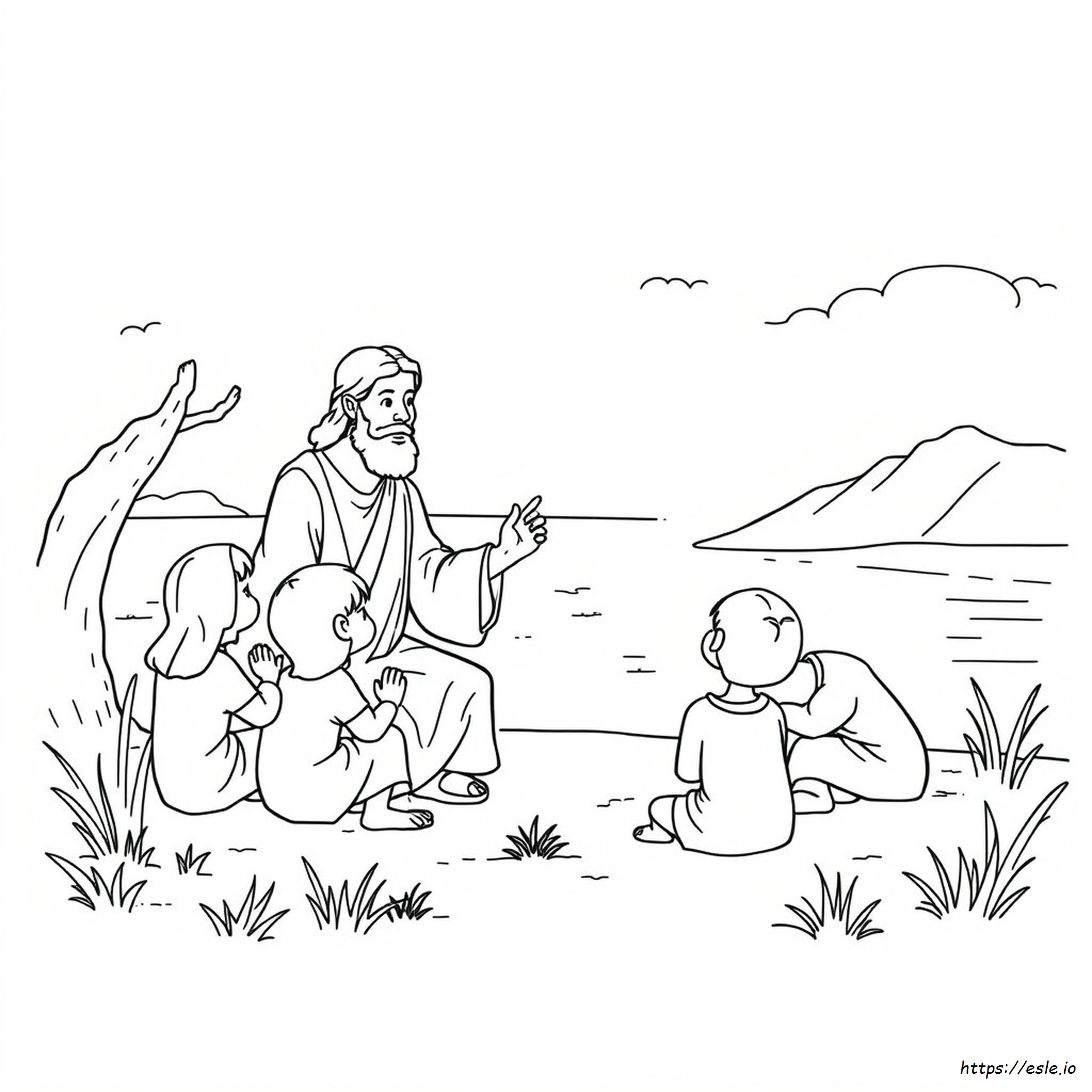 Christian Coloring Pages For Preschoolers