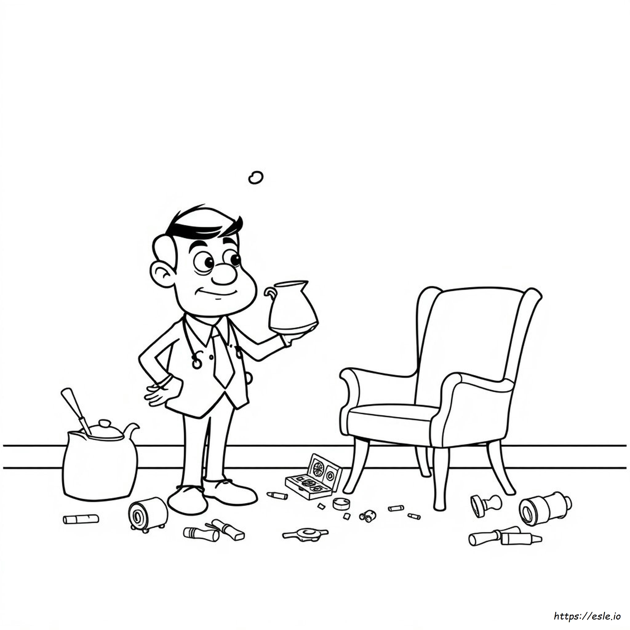Mr Bean Disegni Da Colorare E Stampare