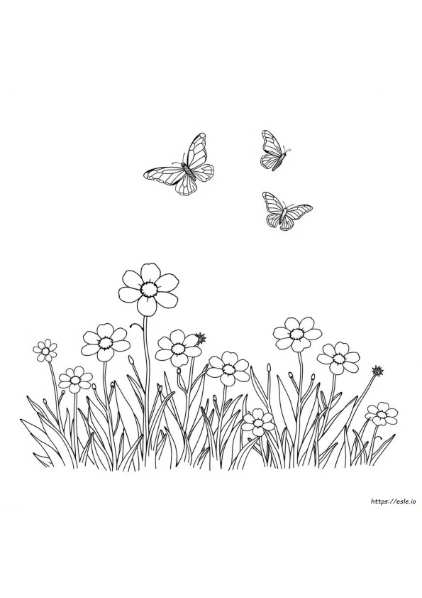 Coloriages De Fleurs