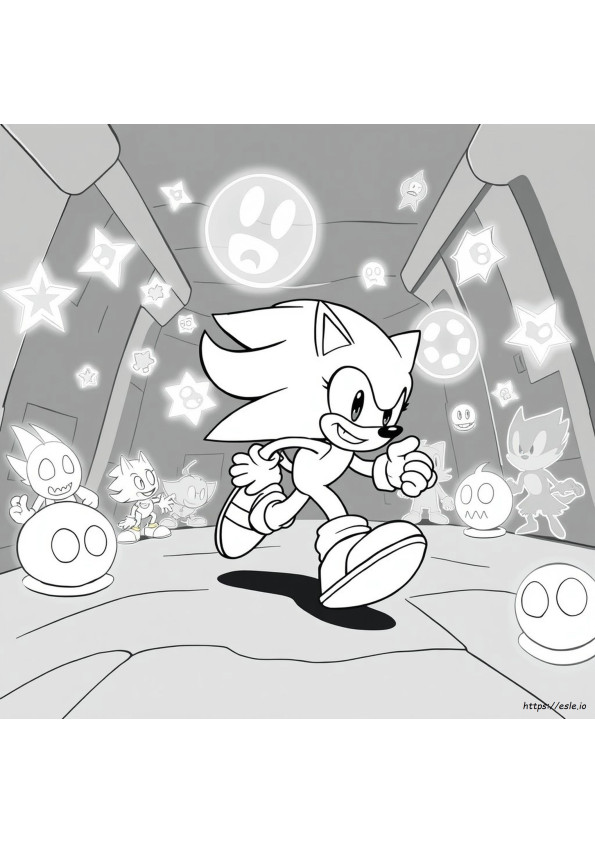 Kolorowanki Sonic Fnf