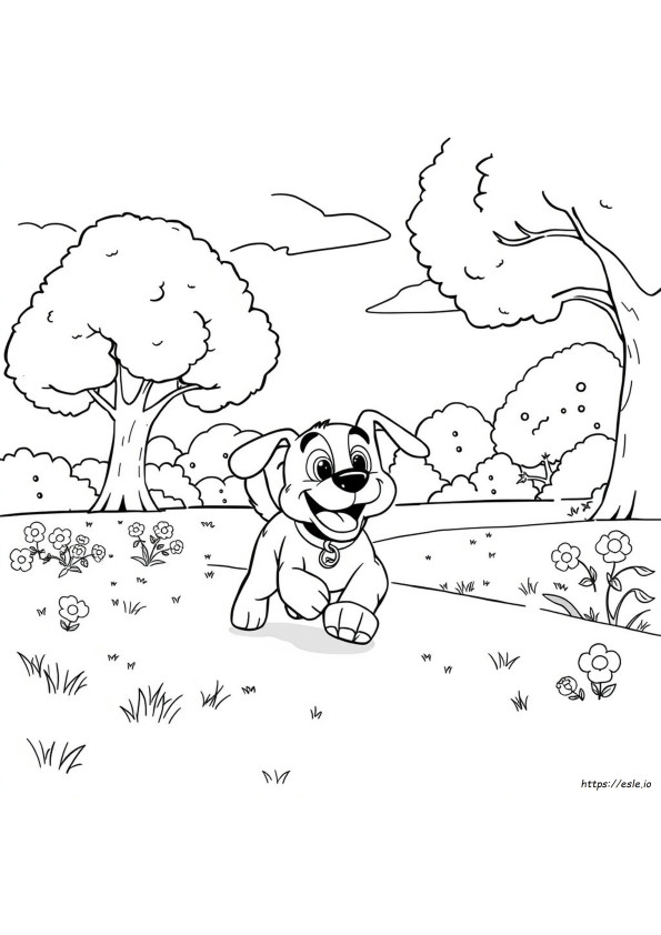Mighty Chase Kleurplaat