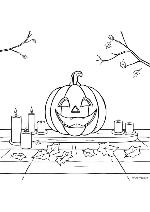Coloriage Citrouille Halloween À Imprimer