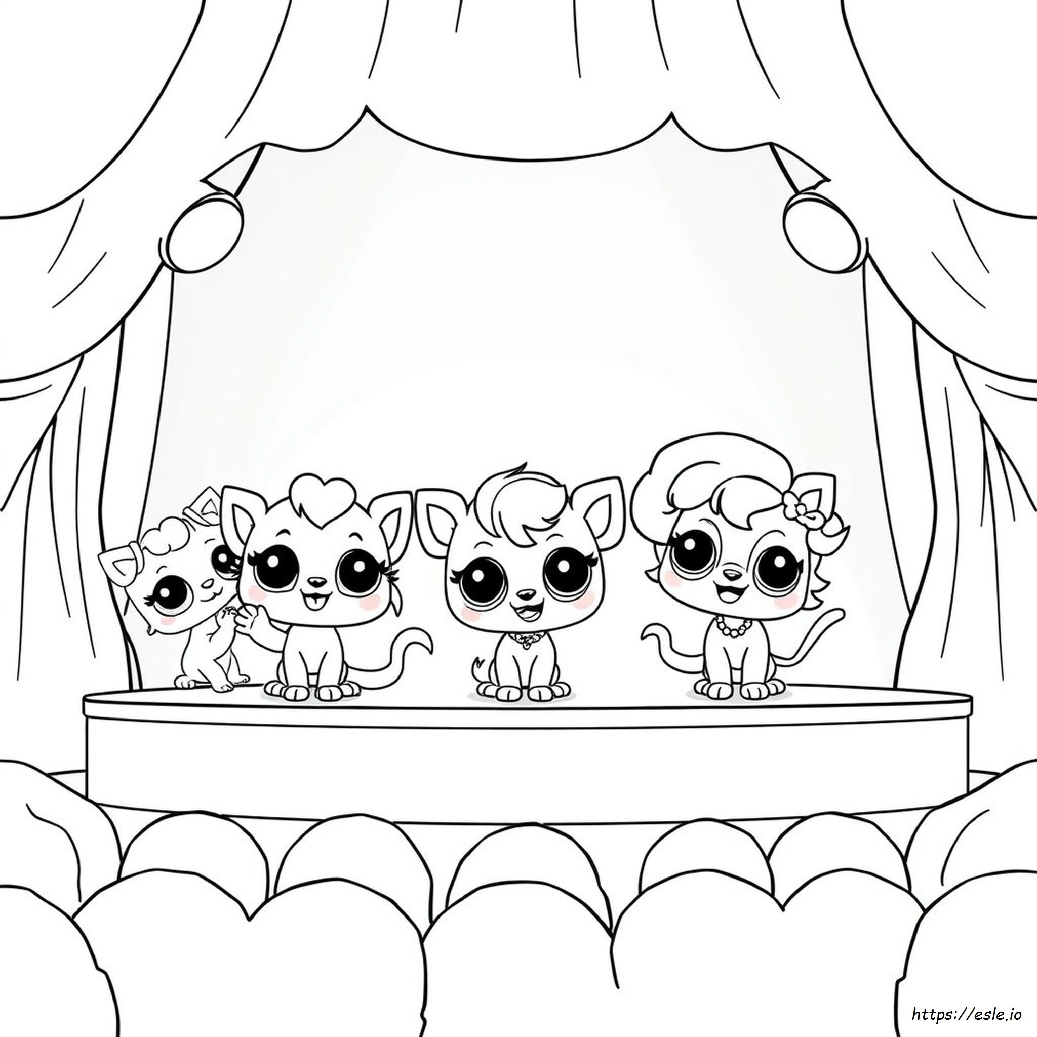 Littlest Pet Shop Colouring Pages