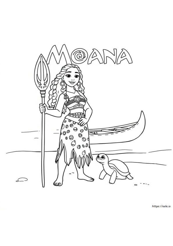 Vaiana Ausmalbilder