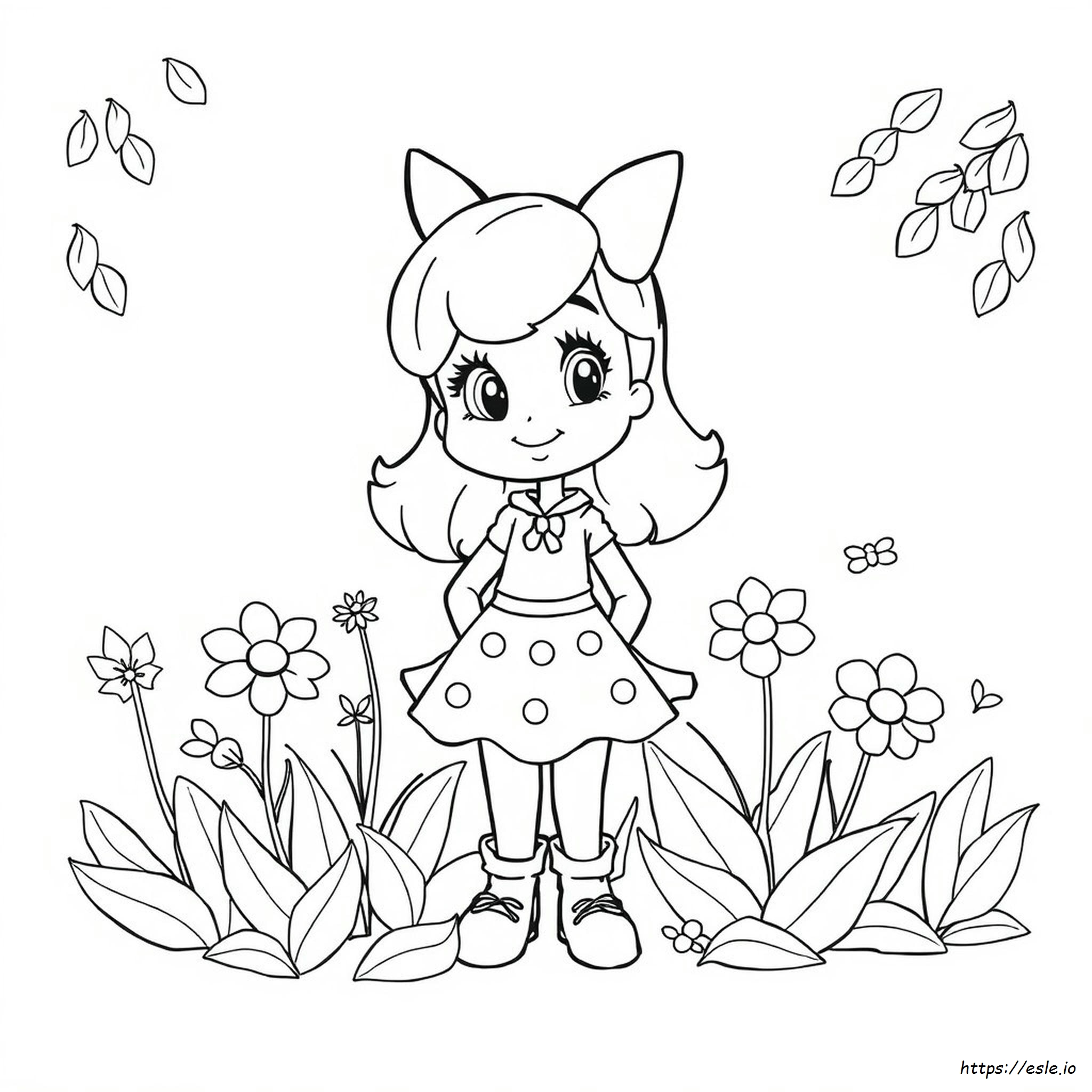 Bonnie Colouring Pages