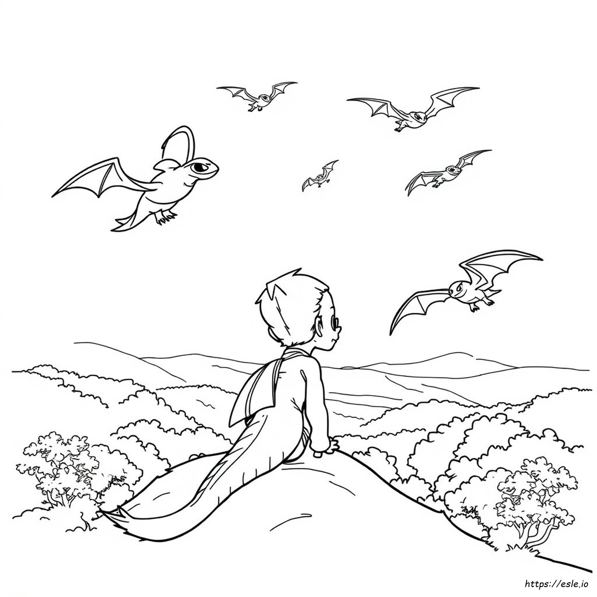 Toothless And Hiccup Coloring Pages