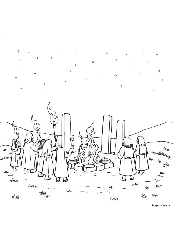Kolorowanki Imbolc
