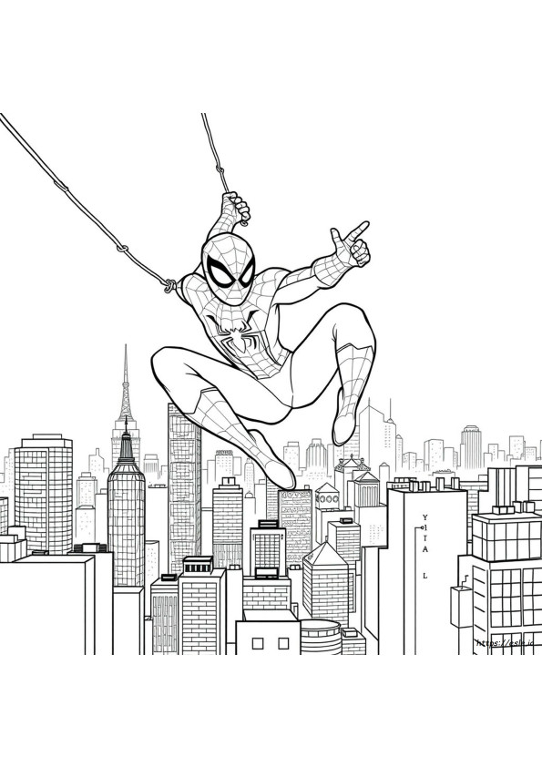 Amazing Spider Spider Man Coloring