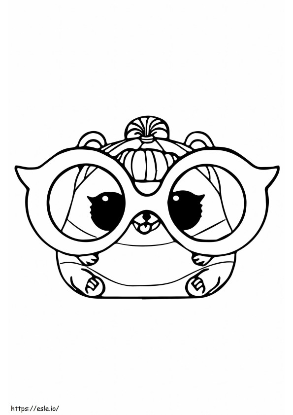 LOL Pet Hamster coloring page