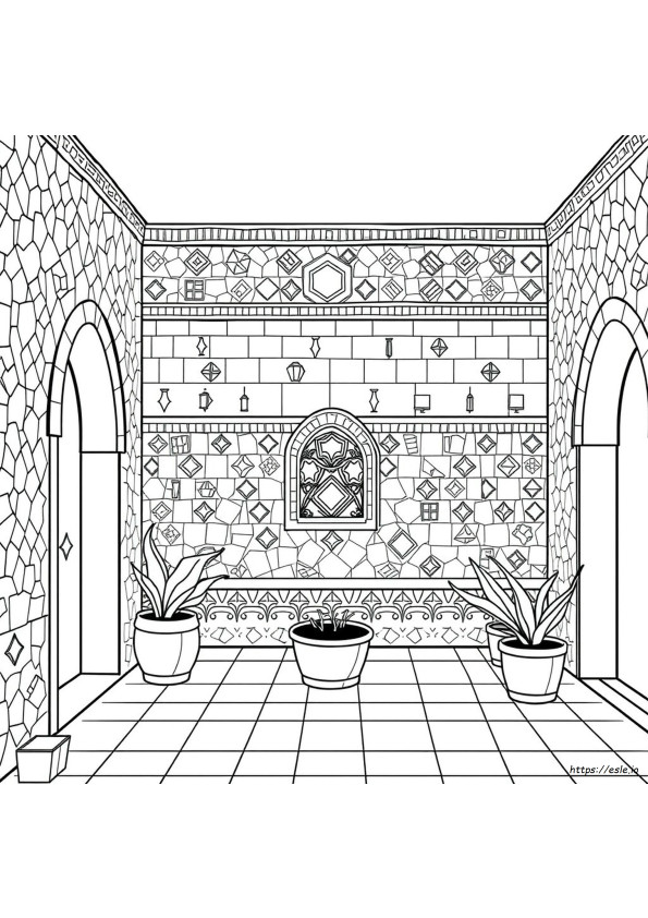 Páginas Para Colorear De Mosaicos