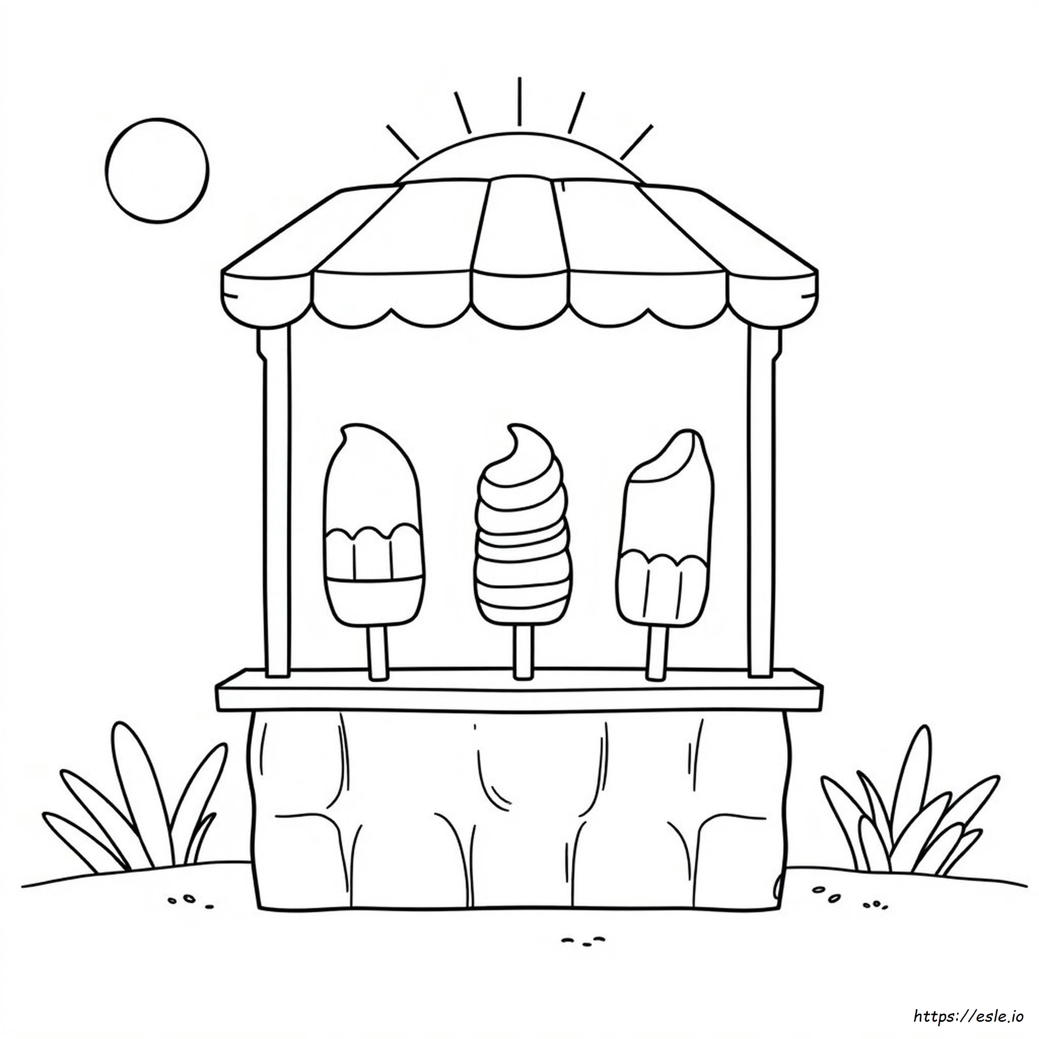 Coloring Pages Of Popsicles