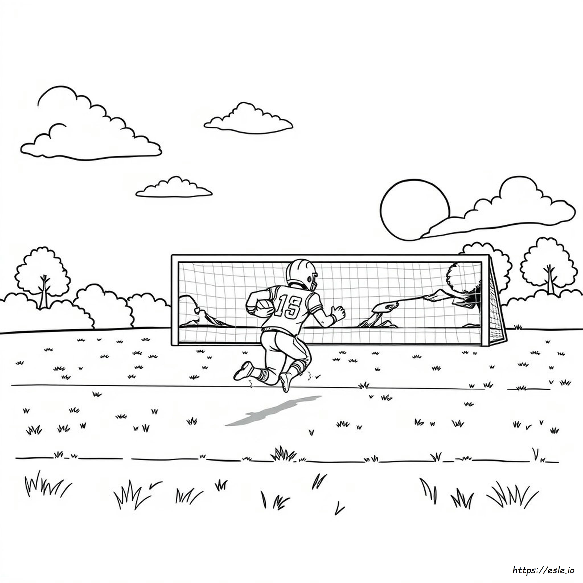 Disegni Da Colorare A Tema Calcio