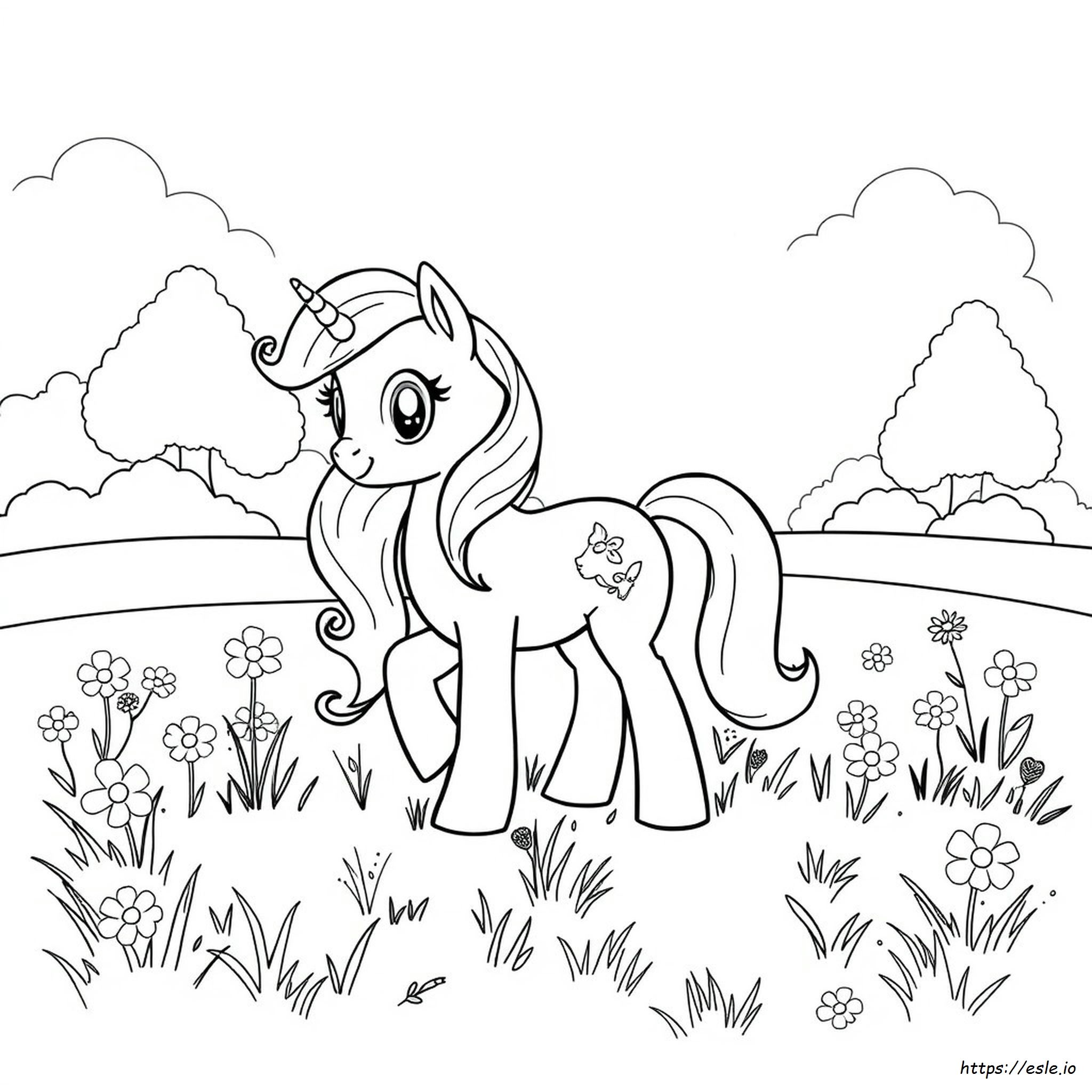 Original My Little Pony Coloring Pages