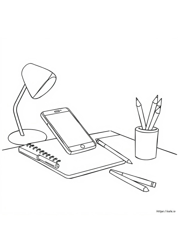 Coloriage Téléphone