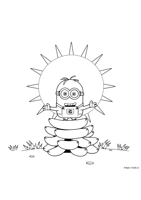 Minions Fáceis Para Colorir E Imprimir