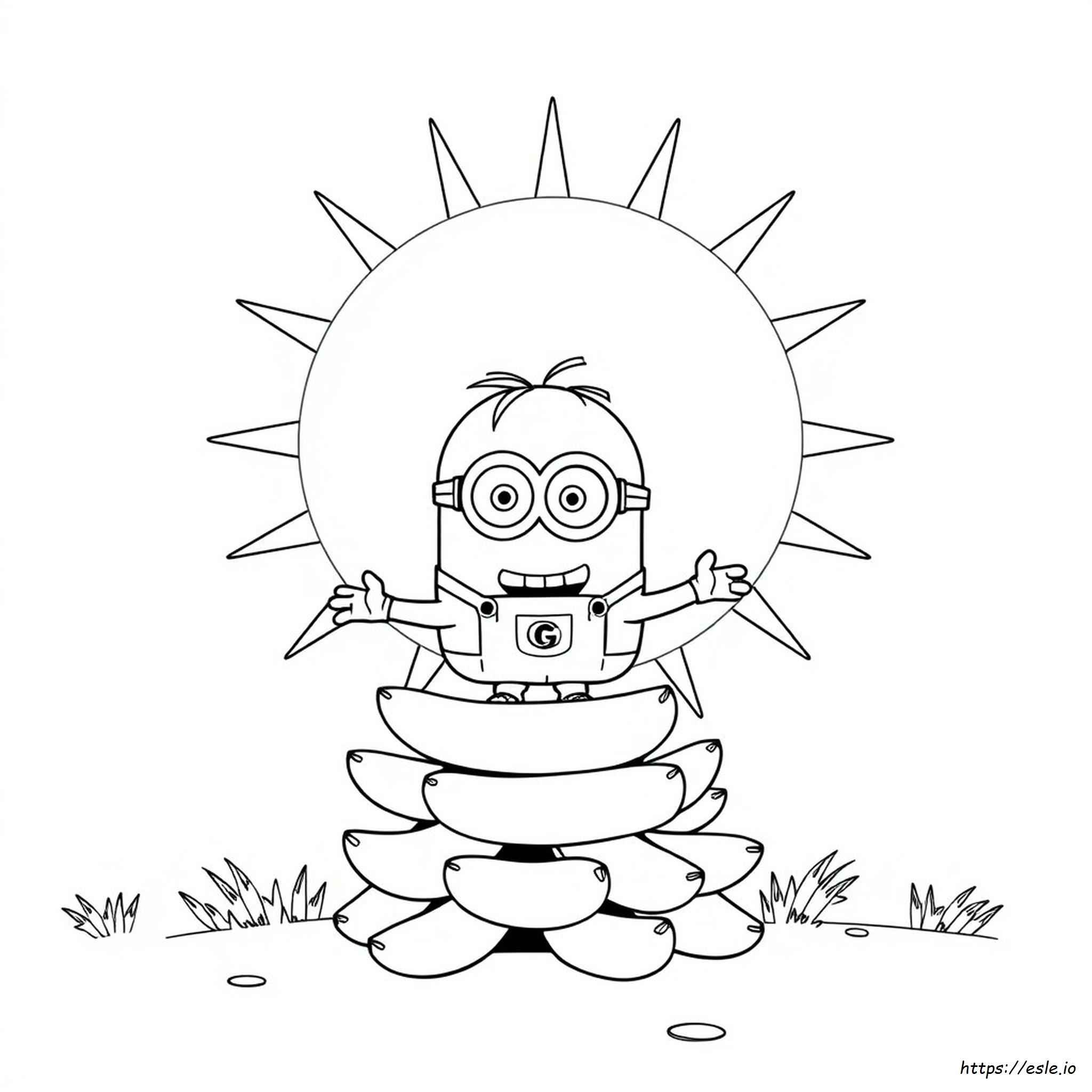 Łatwe Kolorowanki Minionki Do Druku