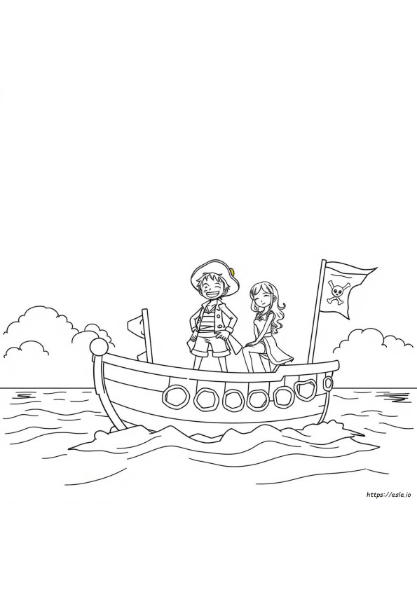One Piece Ausmalbilder