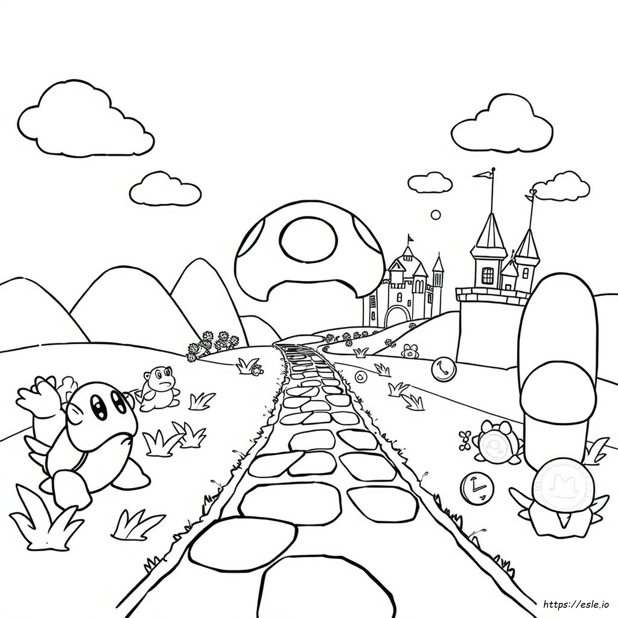 Super Mario Bros 3 Coloring Pages