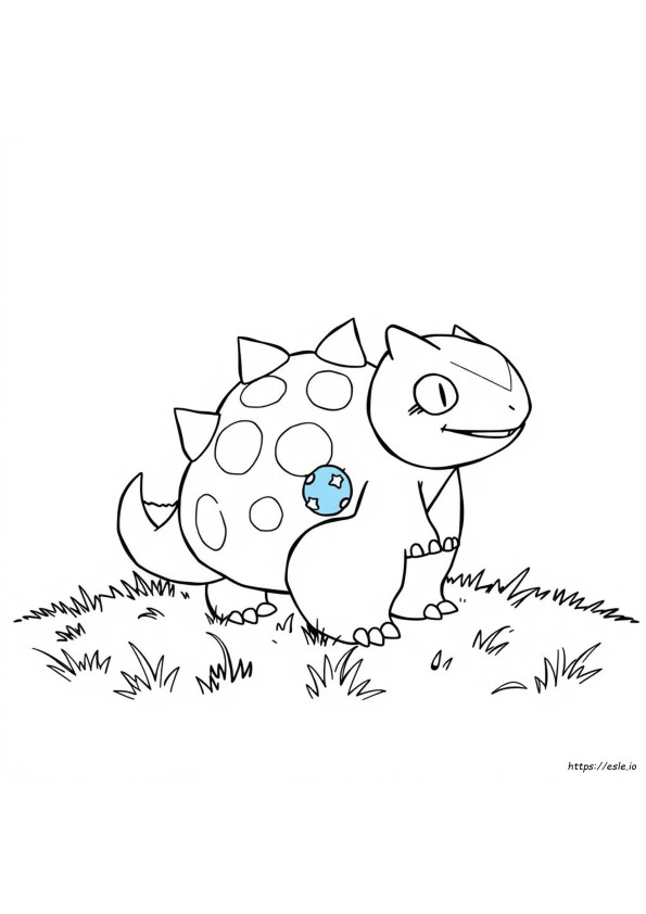Bulbasaur Para Colorear