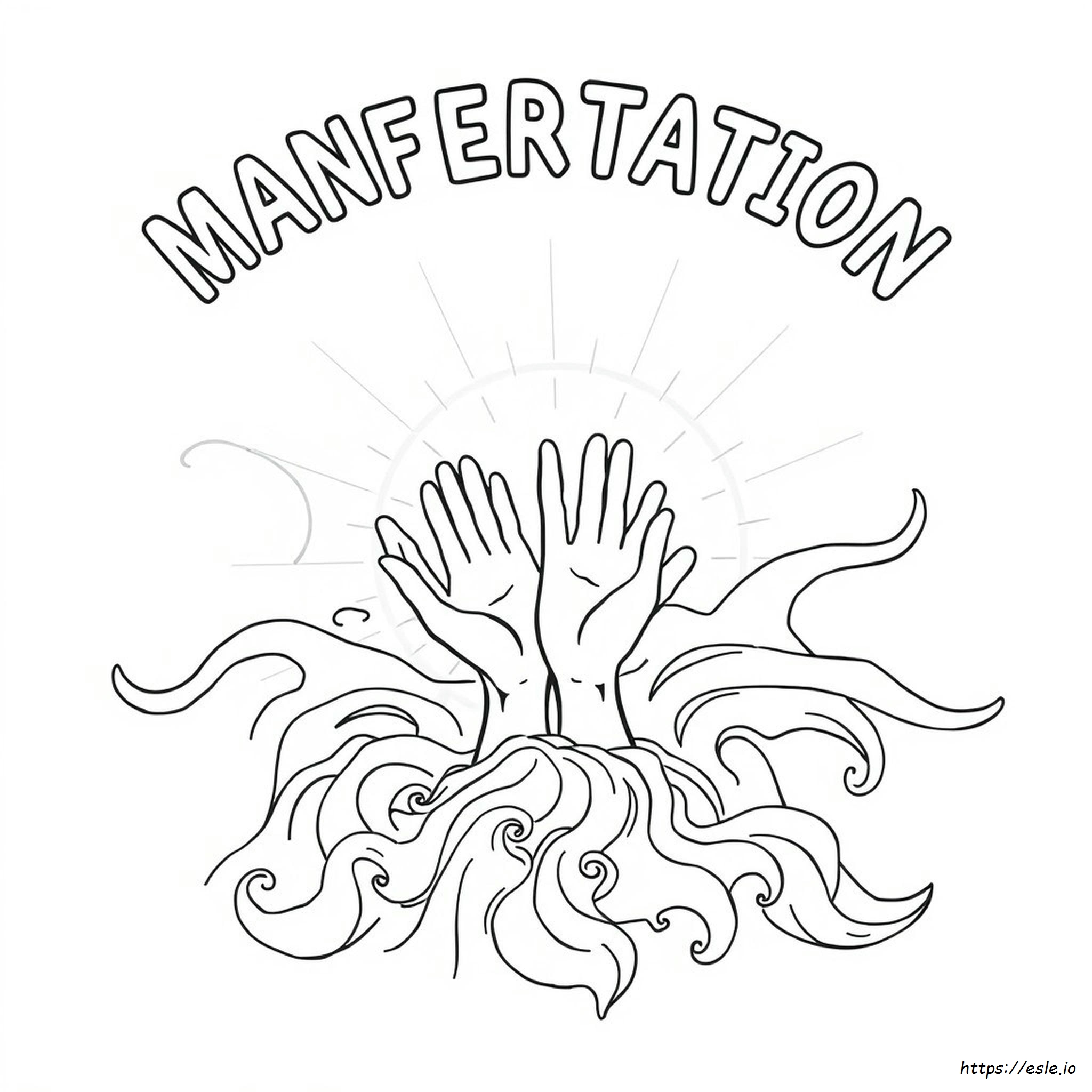 Manifestation Coloring Pages