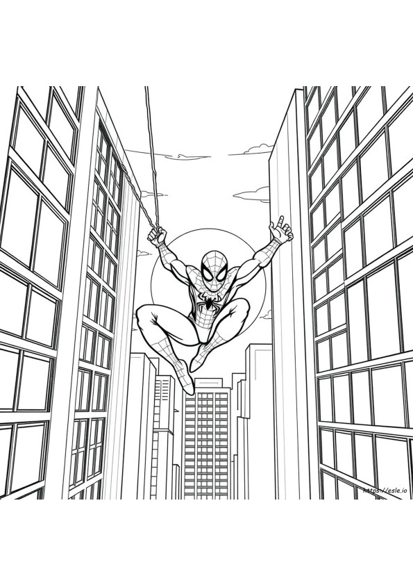 Spiderman Coloring Pages Pdf Download