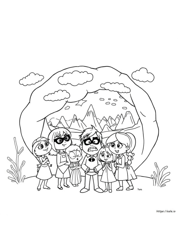 Desene De Colorat Inside Out 2 Imprimabile Pdf
