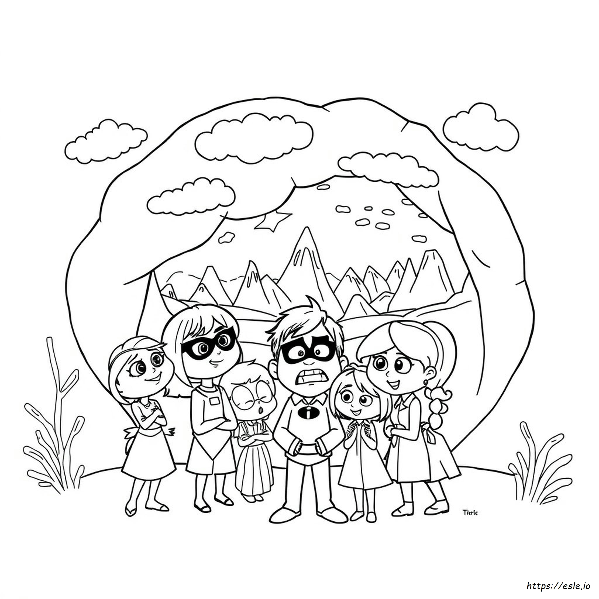 Inside Out 2 Coloring Pages Printable Pdf