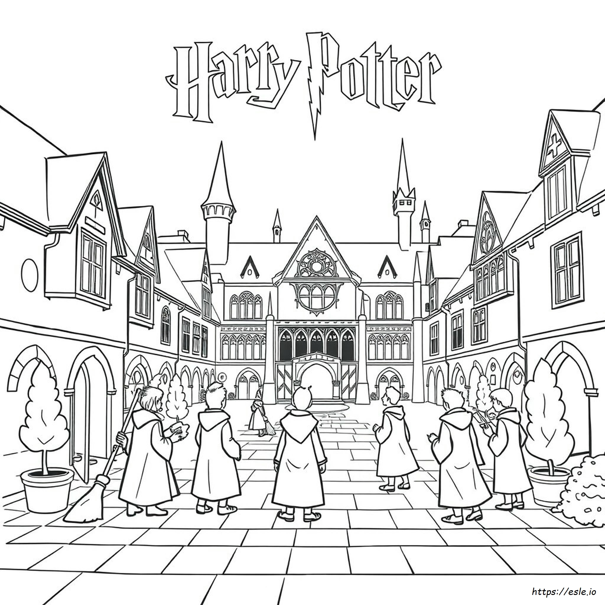 Harry Potter For Colouring
