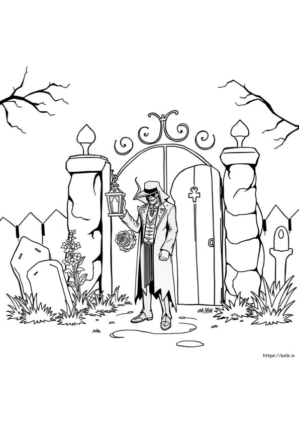Undertaker Coloring Pages