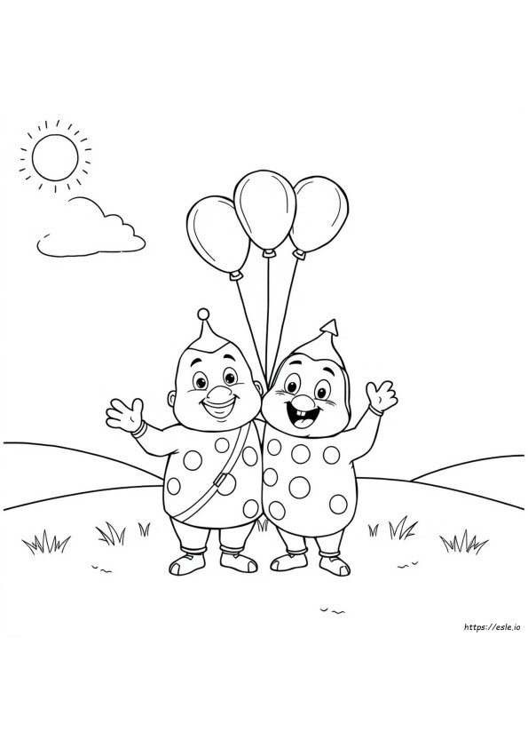Motu Patlu Coloring Pages Printable