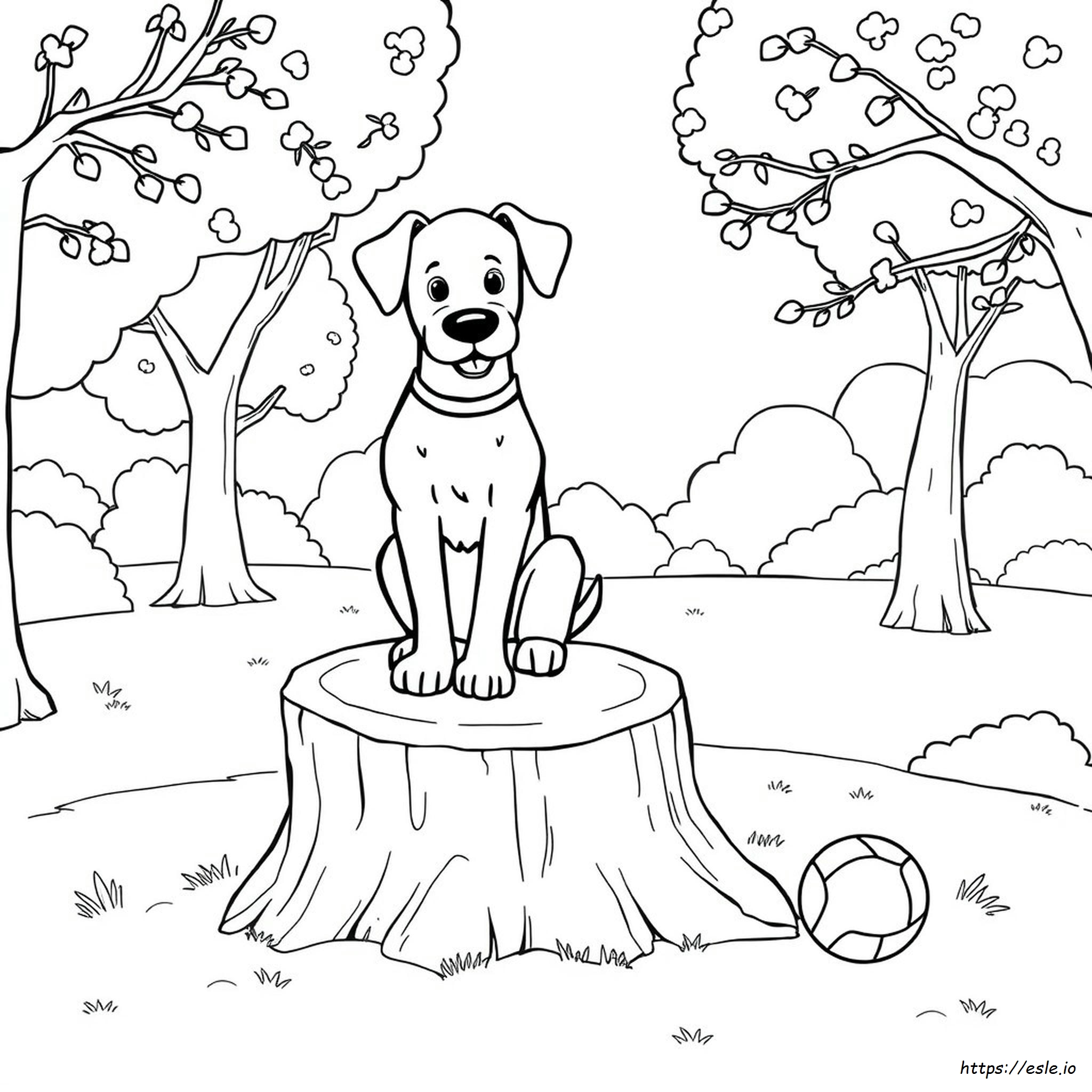 Dogs To Colour In