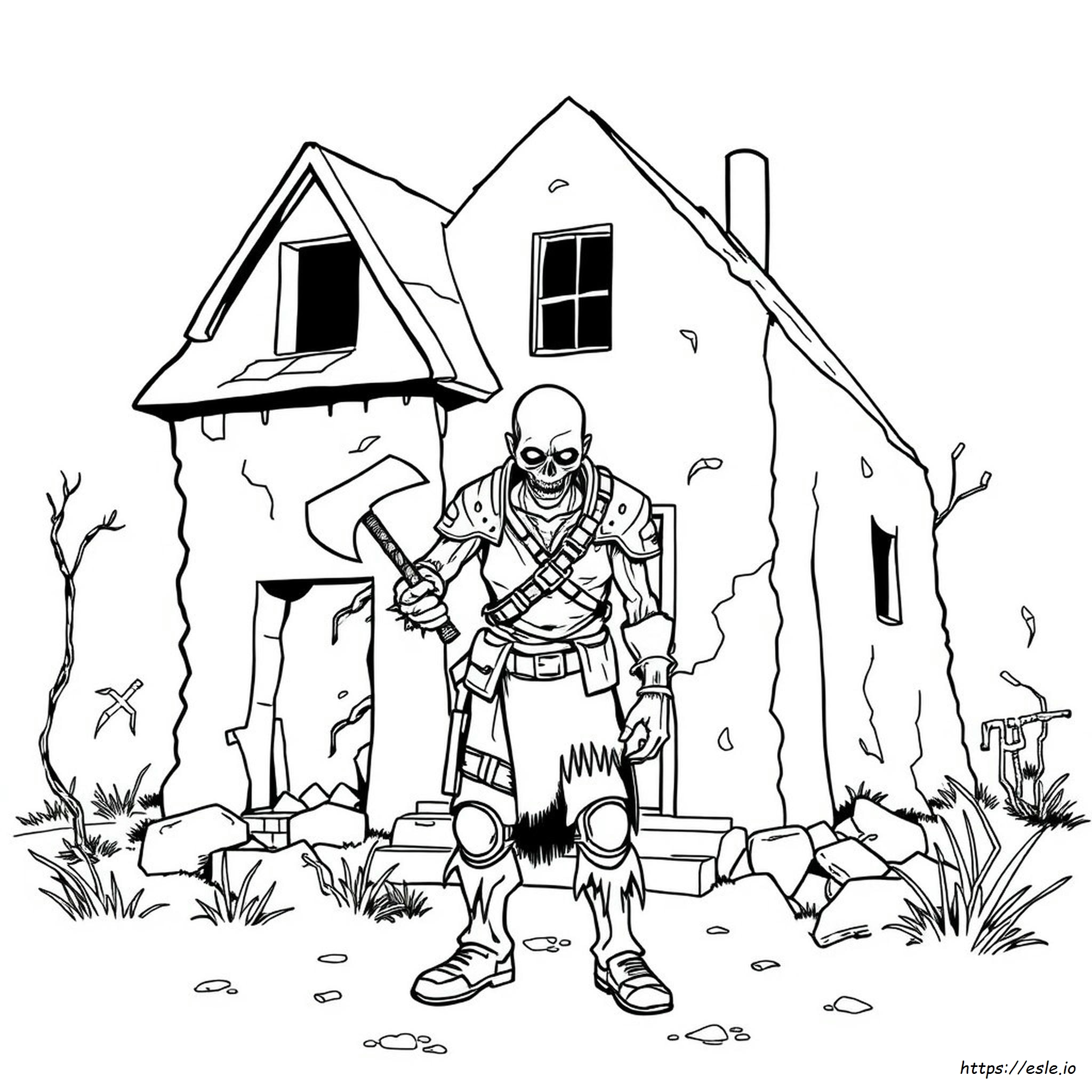 Resident Evil 4 Coloring Pages