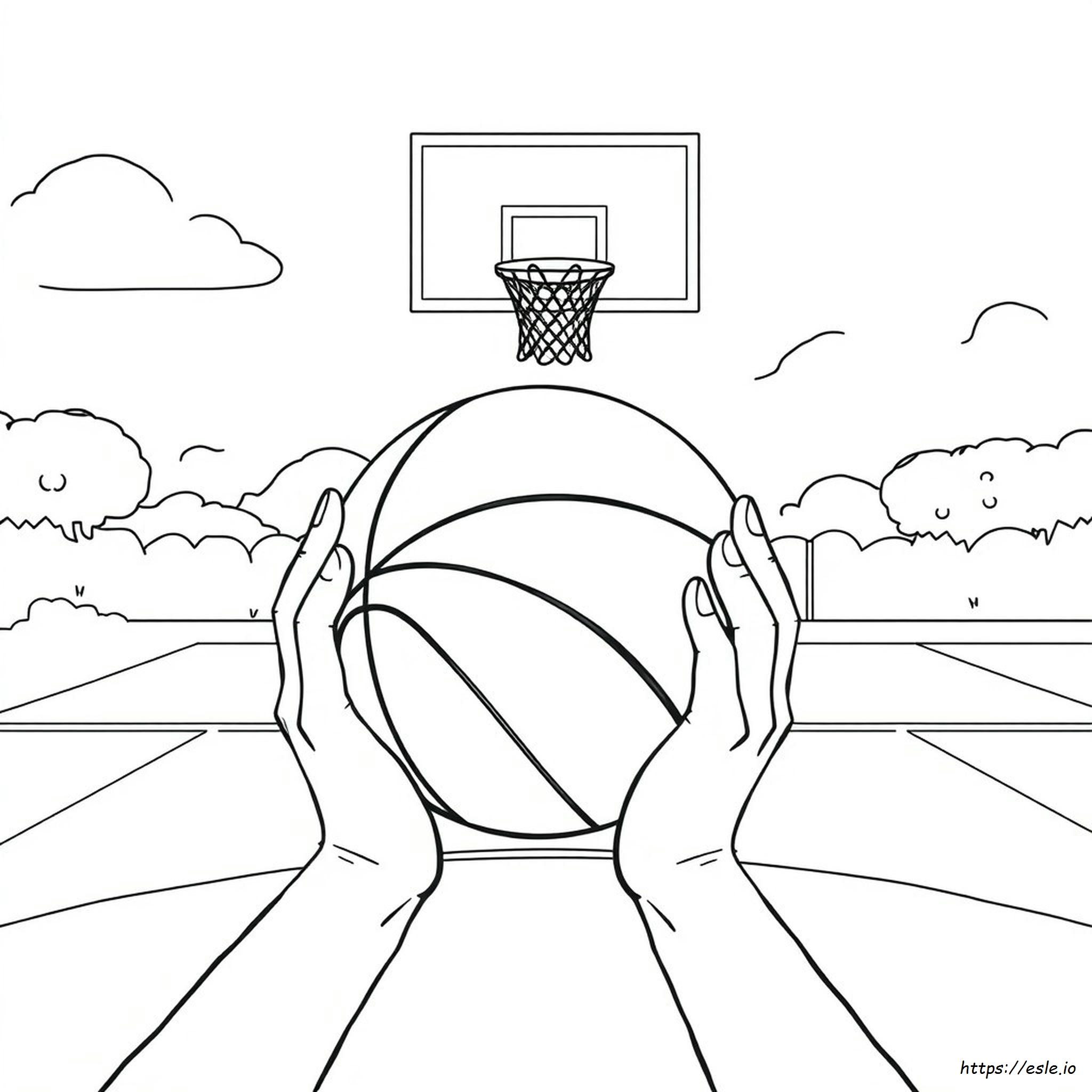 Basketball Ausmalbilder Zum Ausdrucken