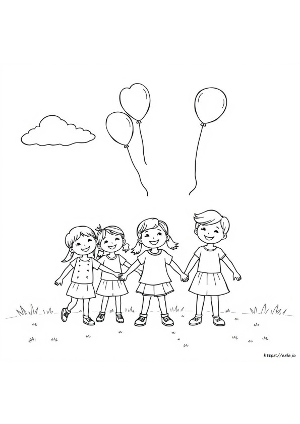 Día Mundial De La Bondad: Dibujos Para Colorear Imprimibles Gratis