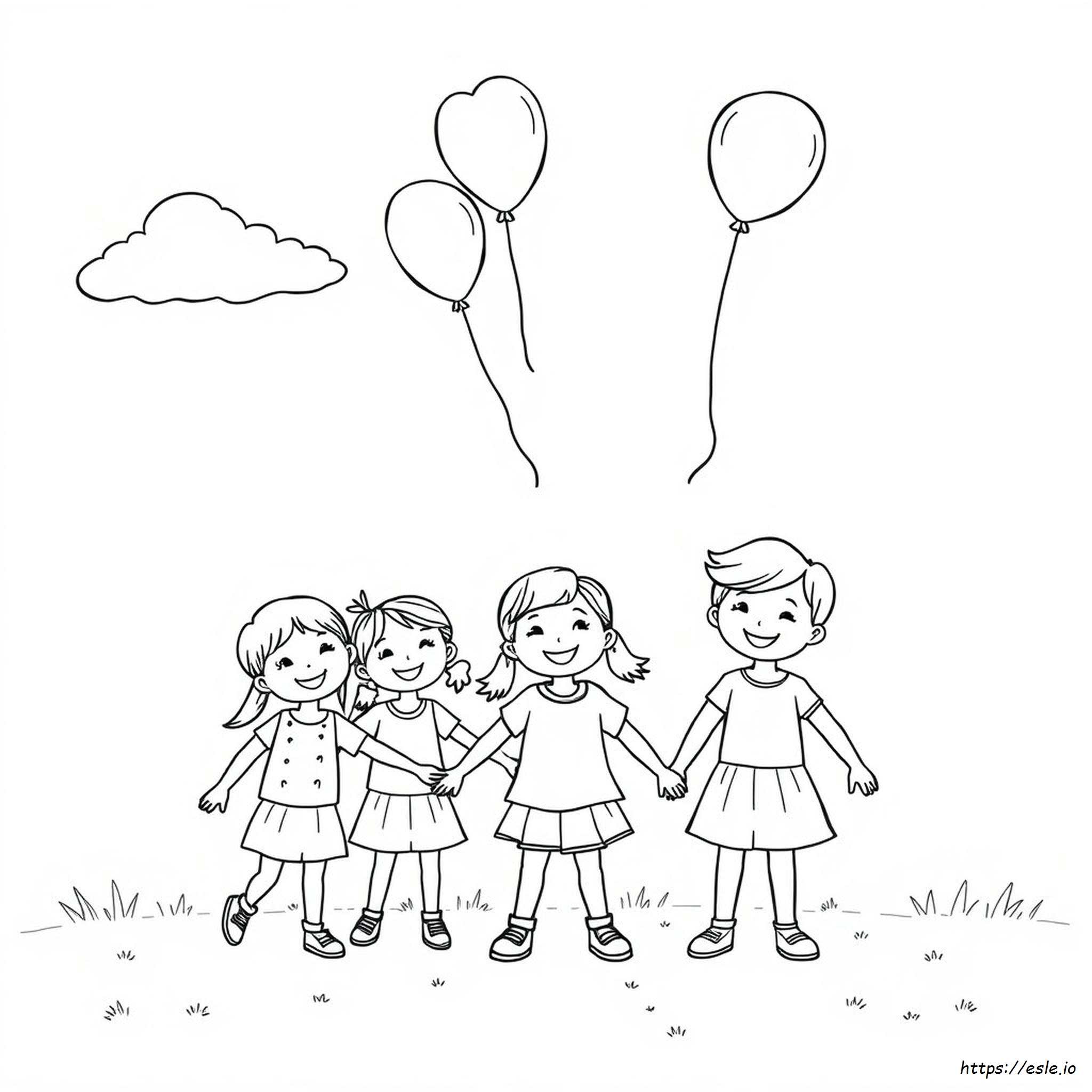 World Kindness Day Coloring Pages Free Printable