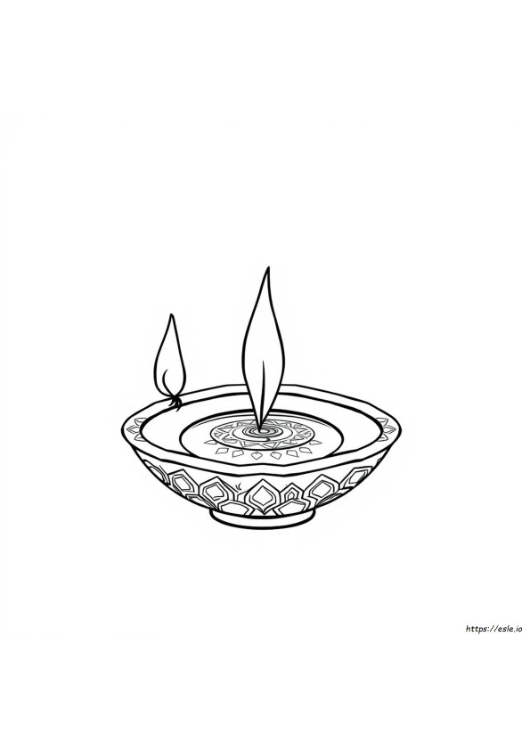 Diya Ausmalbilder