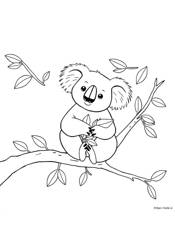 Koala Boyama Sayfası
