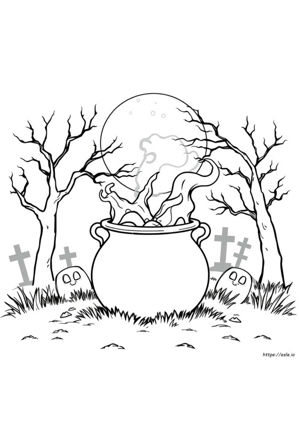 Des Coloriages D'halloween Qui Font Peur