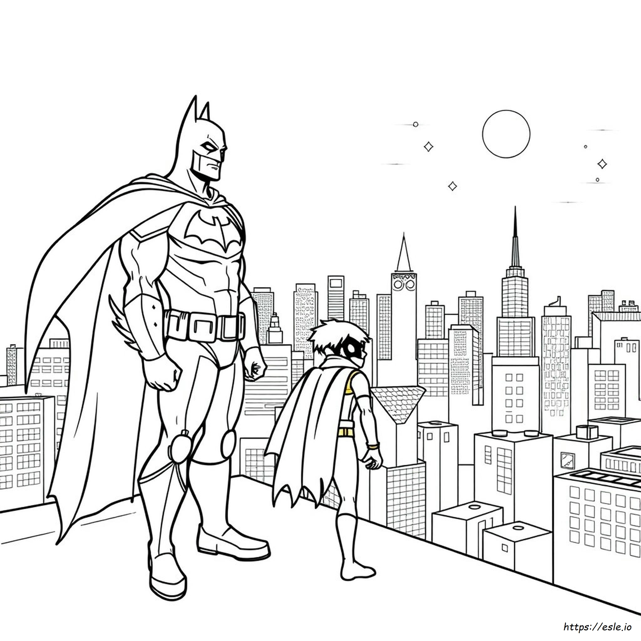 Batman Characters Coloring Pages