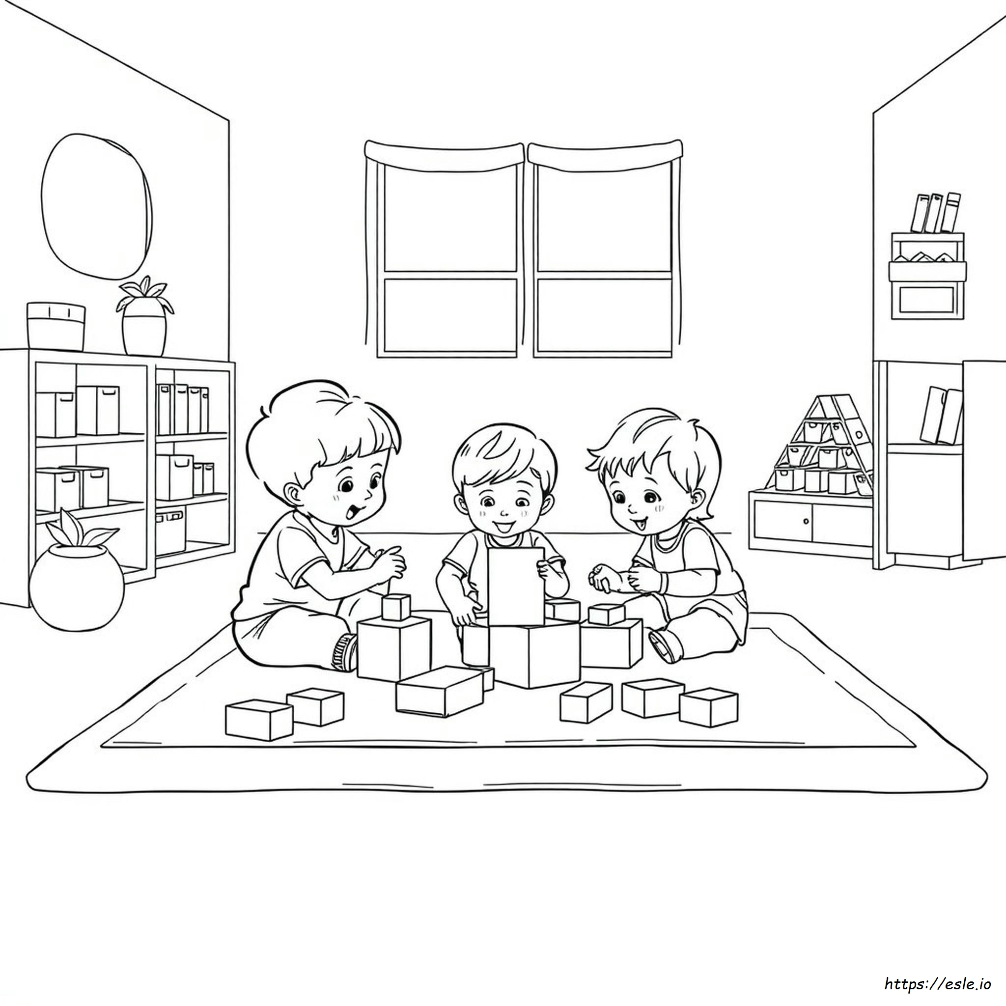 Coloring Daycare Worksheets For 2 Year Olds