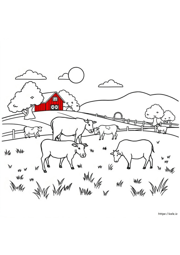 Dibujos De Animales De Granja Para Colorear