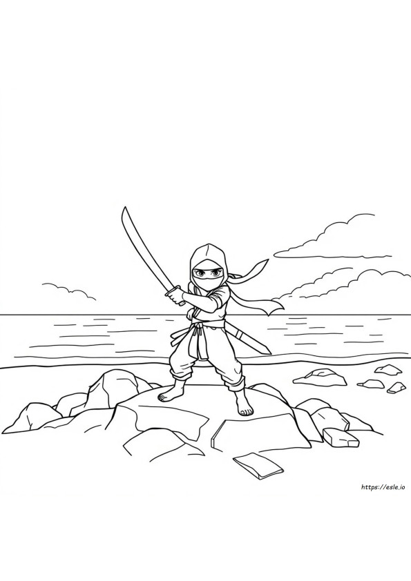 Coloriage Zane